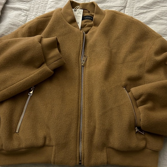 ZARA cropped fleece jacket - Picture 2 of 4